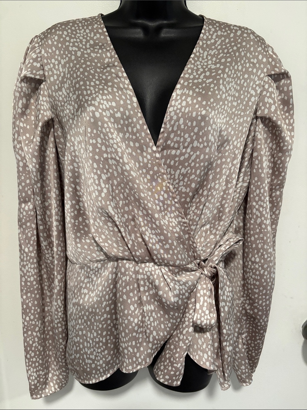 Express Wrap Blouse